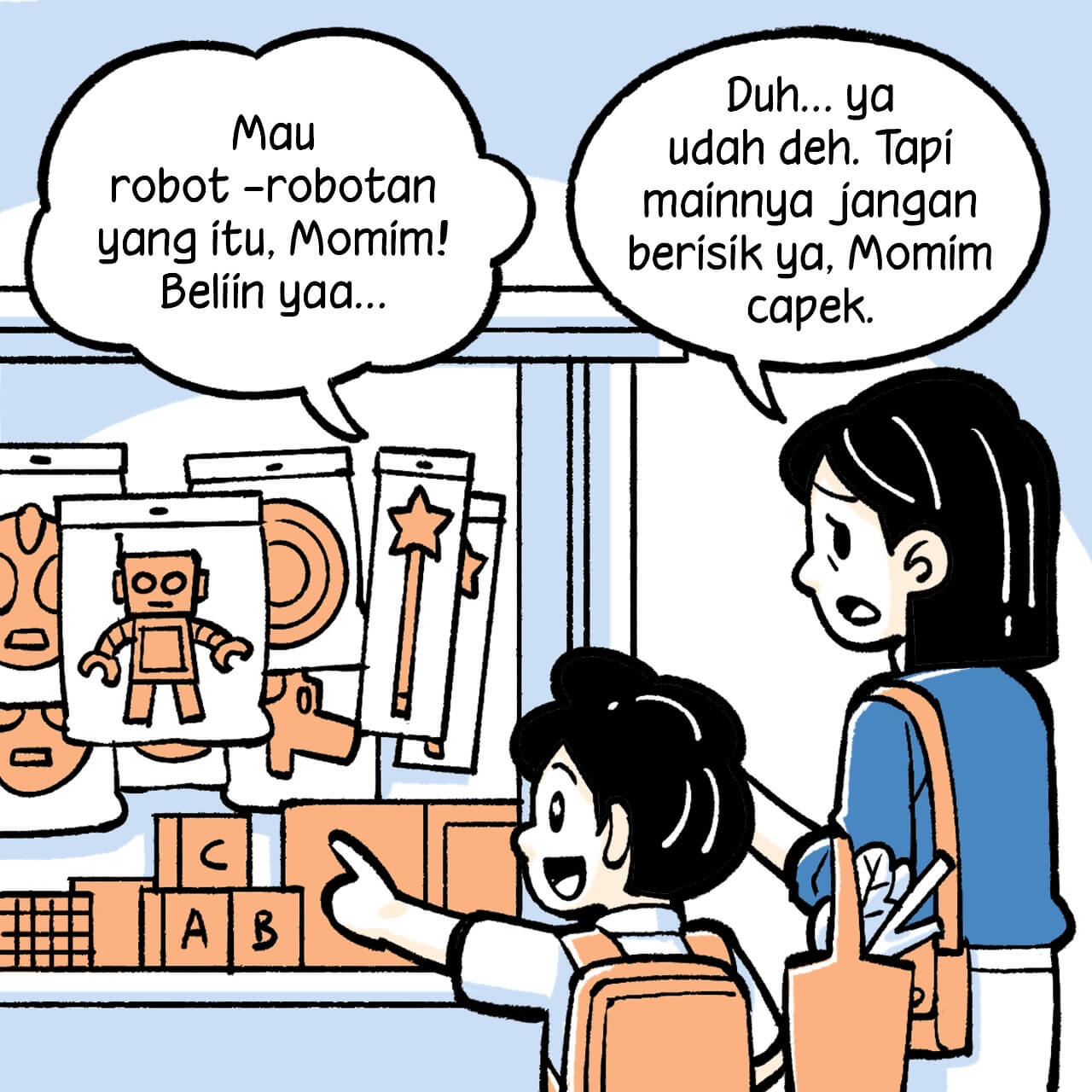Semua diturutin2