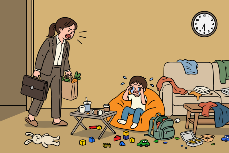 Mudah Marah ke Anak Saat Lelah