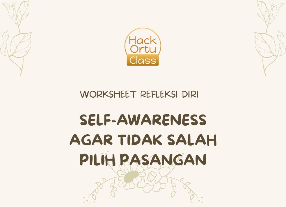 cover worksheet refleksi diri